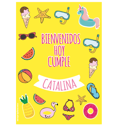 Afiche Pers. Summer